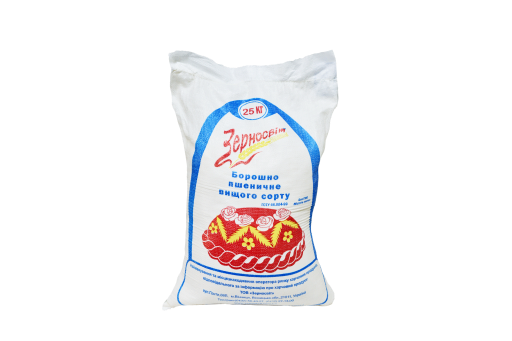 Wheat flour of the highest grade TM Zernosvit 3 kg — Photo 3